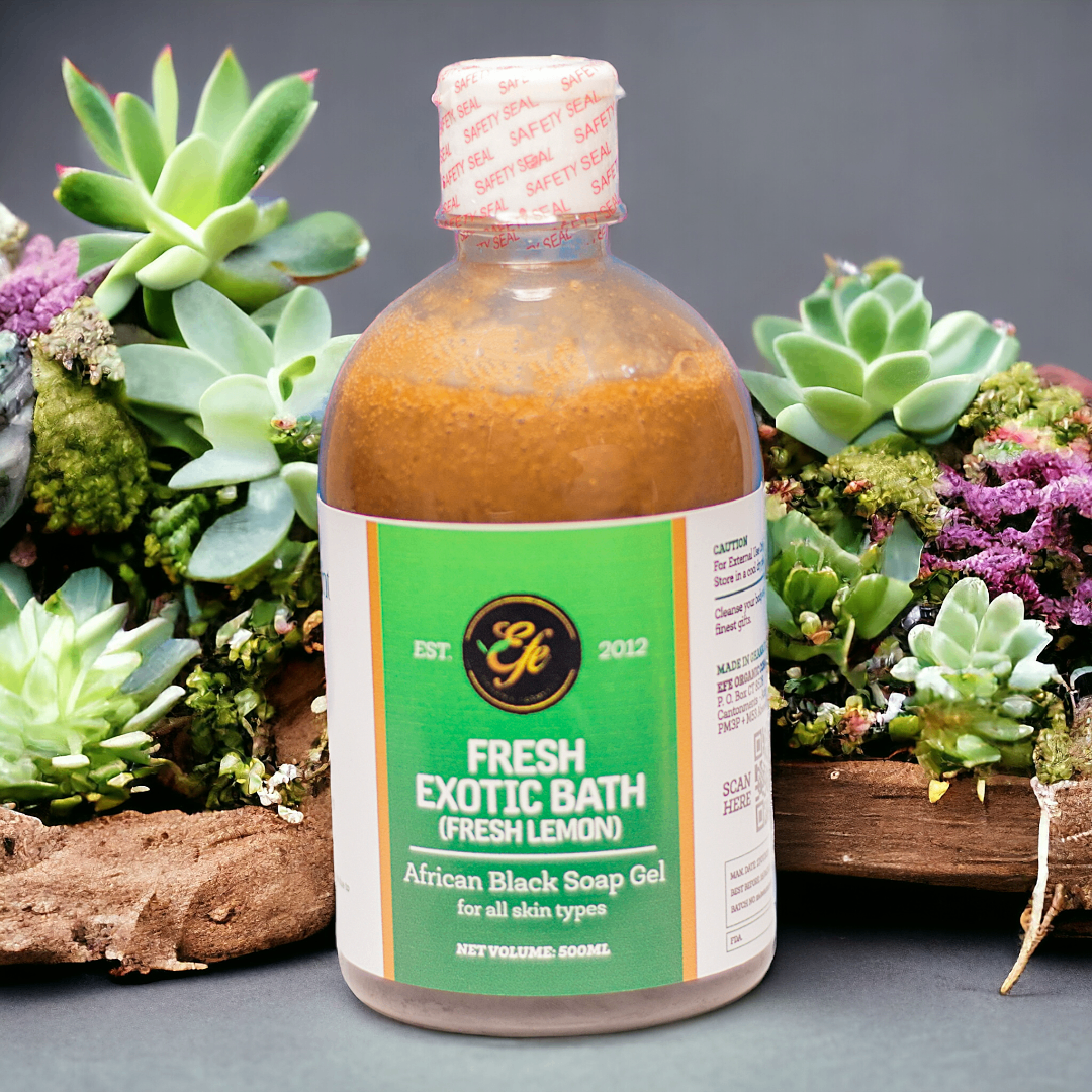 Lemon Blast African Black Soap Bath 500ml
