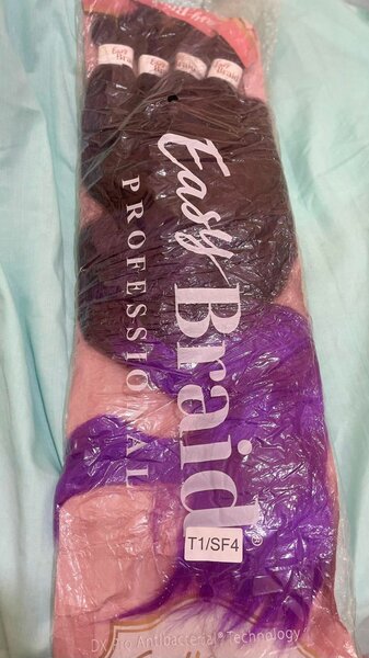 Extensions à tresser colorées