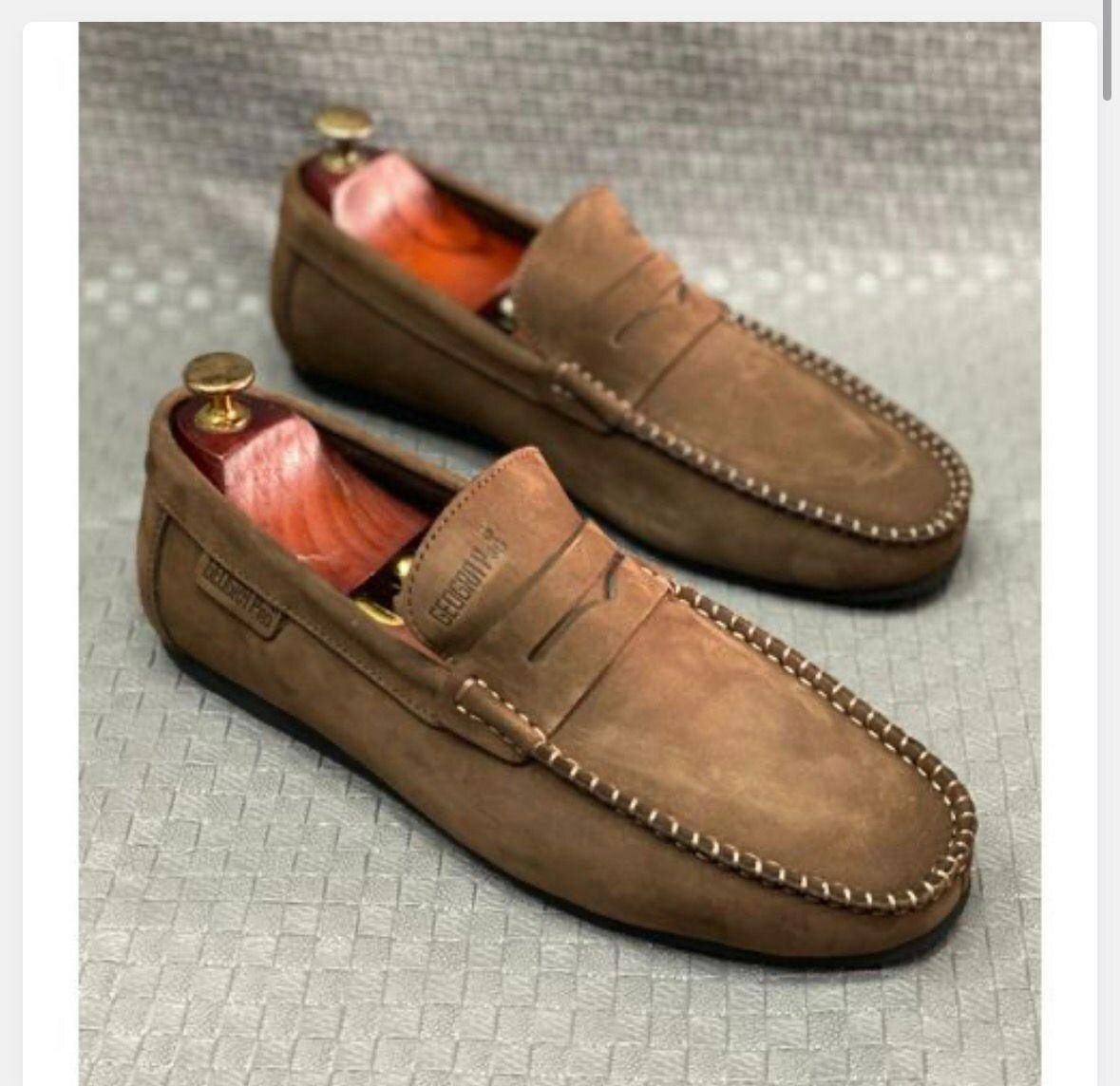 Mocassins en cuir élégants