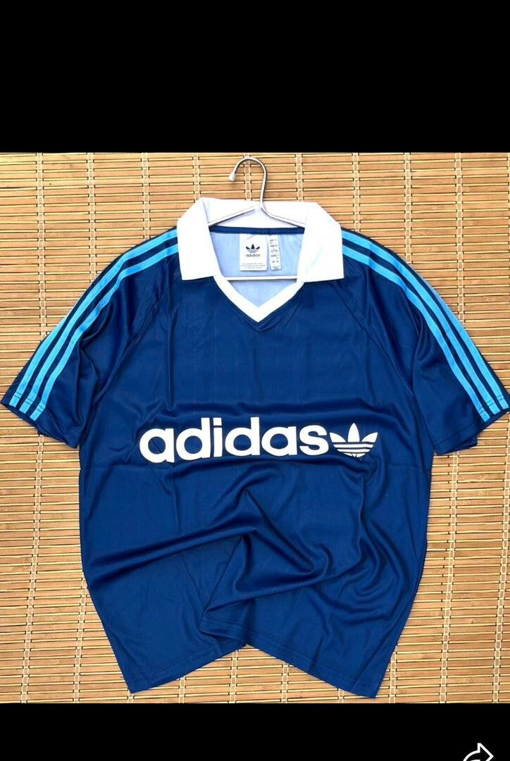 Maillot Adidas bleu vintage
