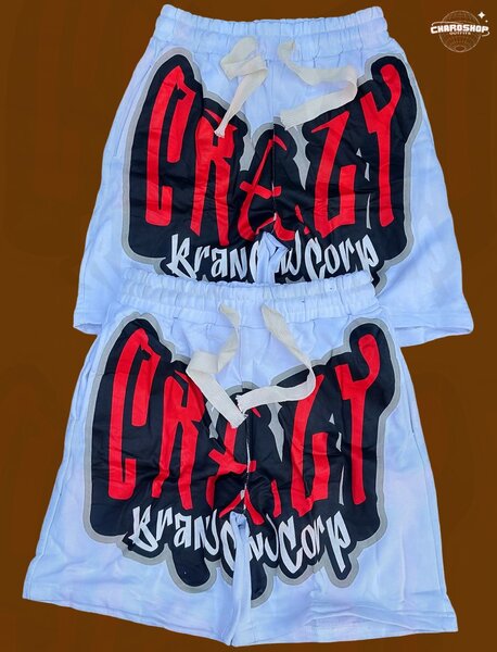 Shorts unisex style graffiti