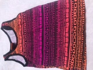 Robe d'été ethnique colorée
