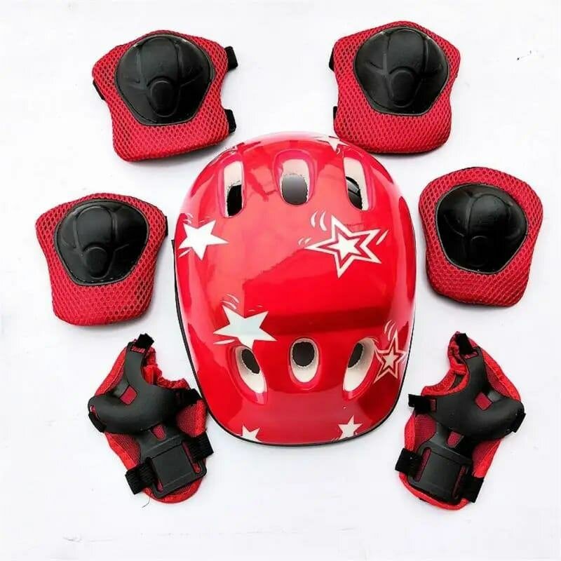 Kids Helmet Knee, Elbow, Hand Protective Pad