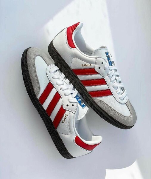 Baskets Adidas Samba Rouge