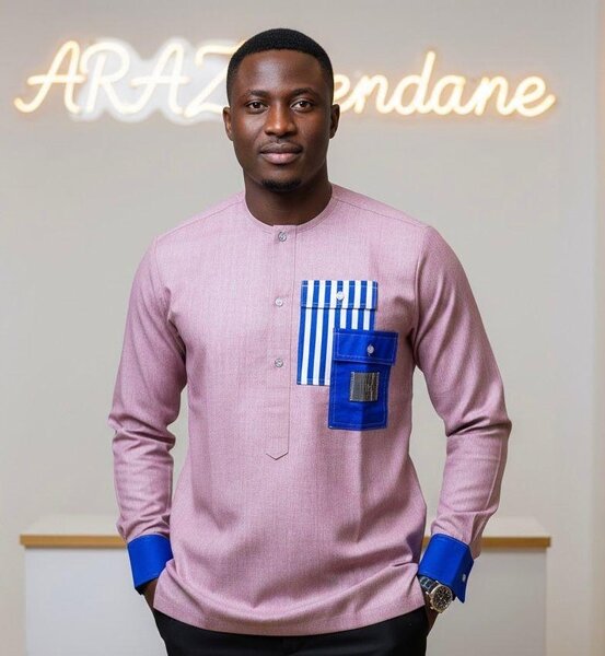 Chemise africaine moderne