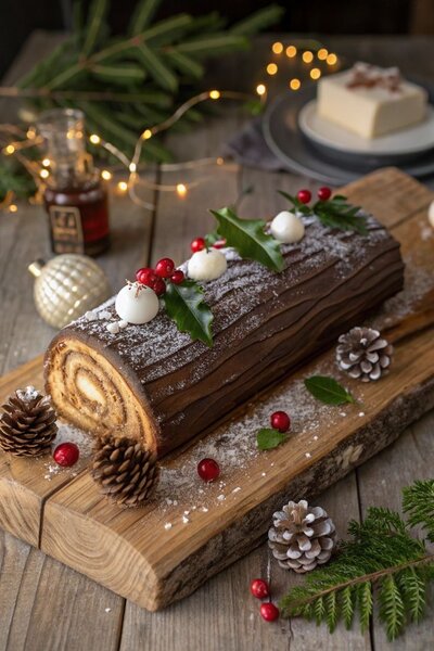 Bûche de Noël Délicieuse