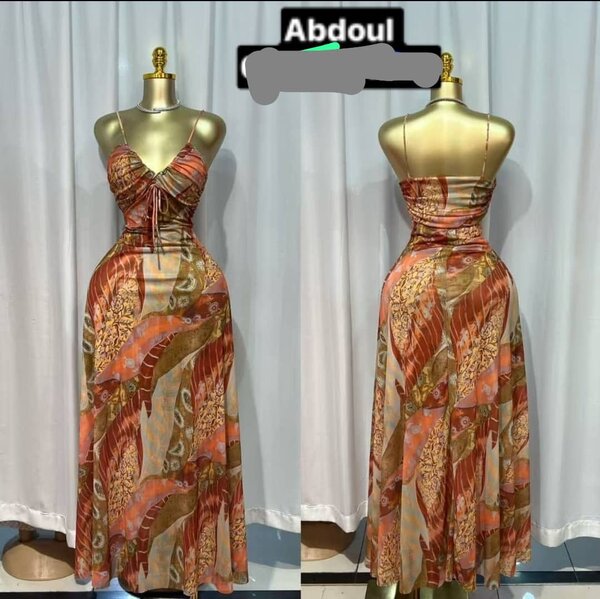 Robe longue bohème chic