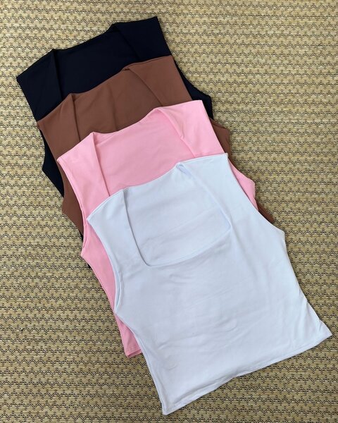 Débardeurs élégants multicolores