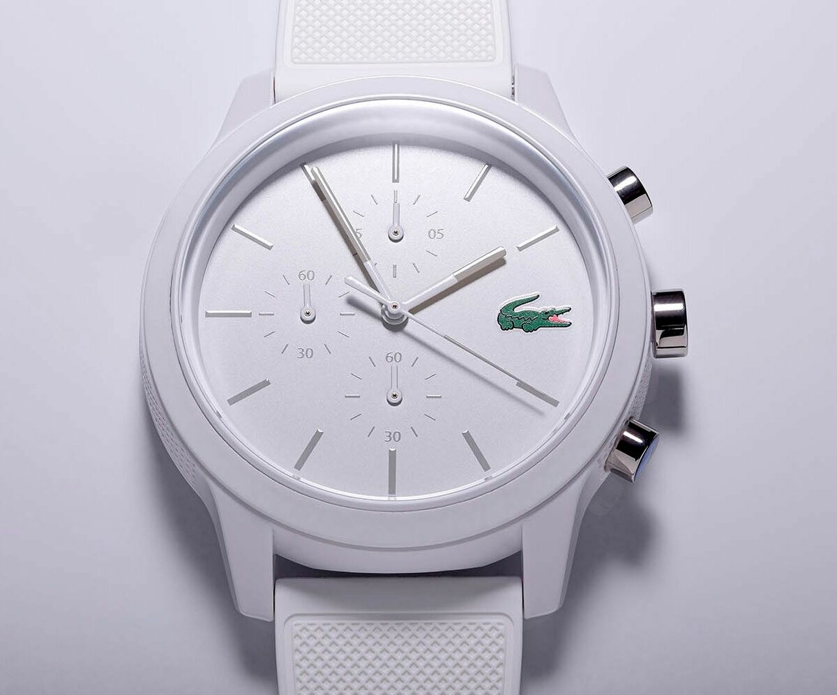 Montre Blanc Lacoste Mixte