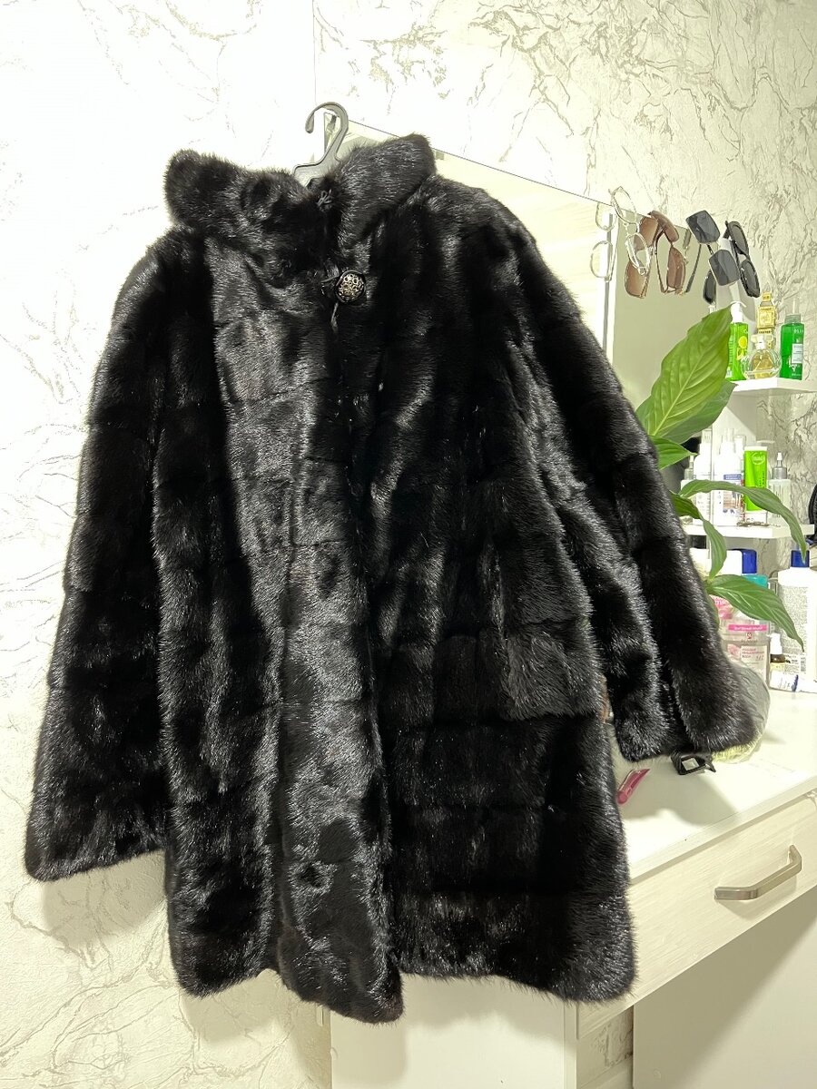 Норковая натуральная шуба (48-52)