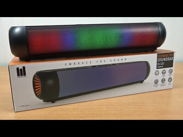 Barre de Son LED Bluetooth