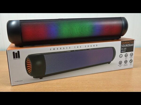 Barre de Son LED Bluetooth