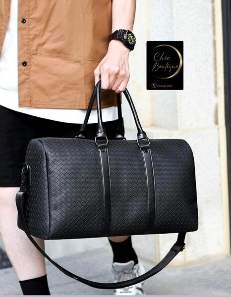 Sac de voyage en cuir pour homme