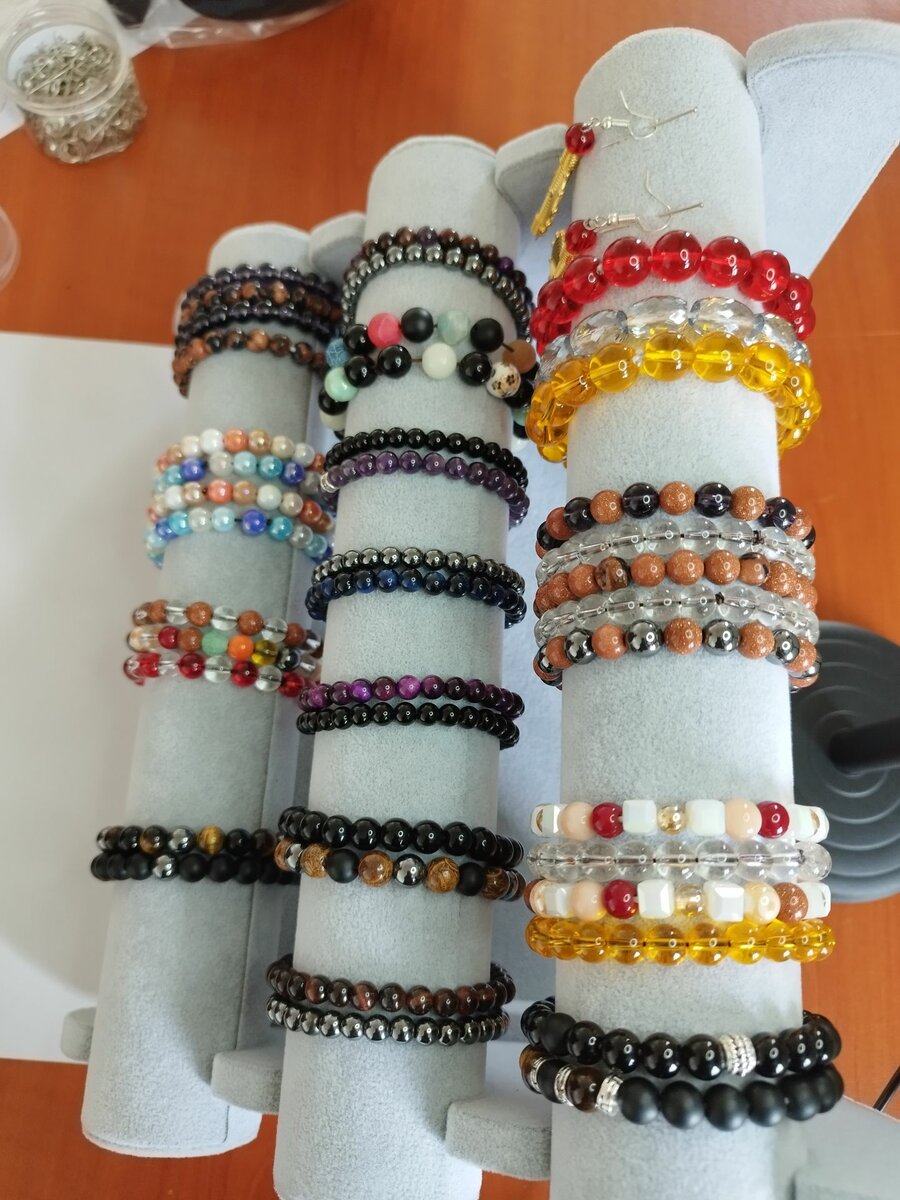 Bracelet+ boucles d'oreilles