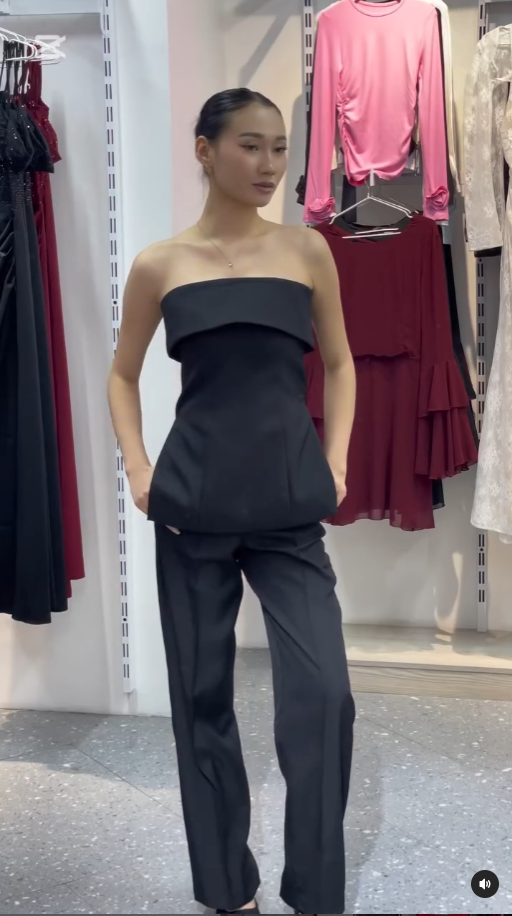 Корсет с брюками