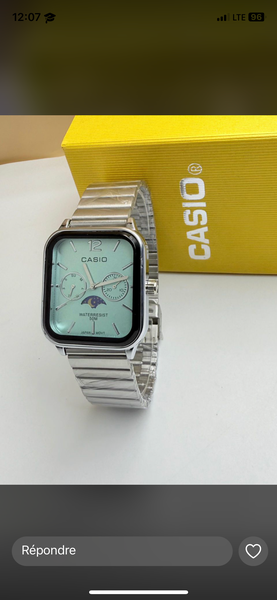 Montre Casio carrée élégante