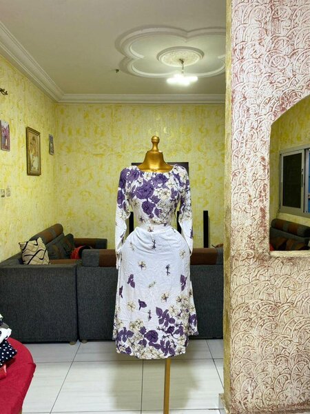 Robe élégante fleurie