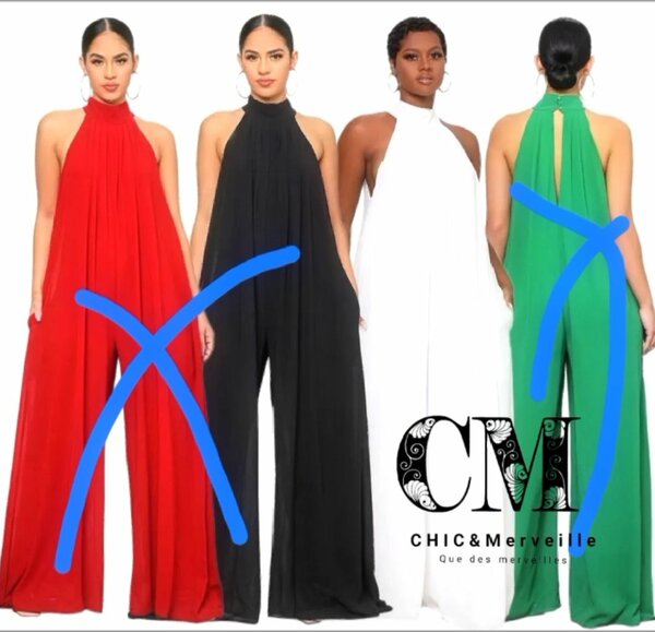 Combinaison élégante femme