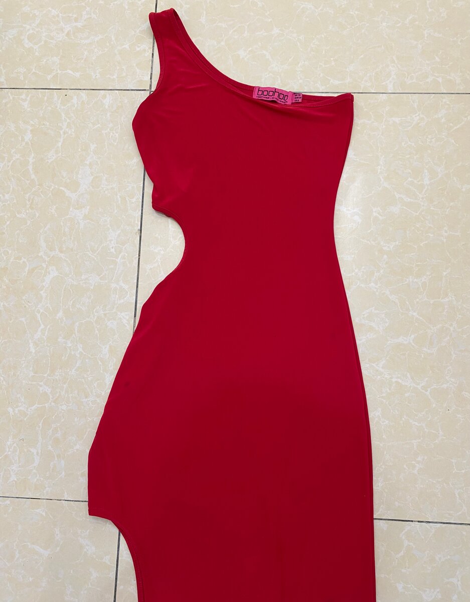 Robe élégante rouge