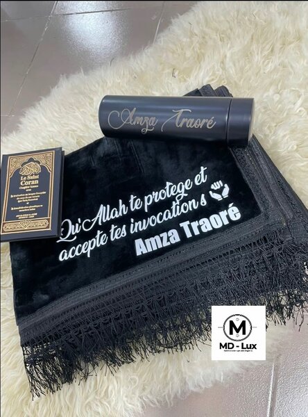 Tapis de prière personnalisée