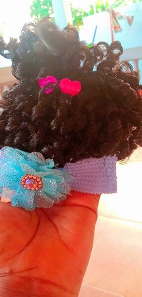 Kids curly wigs