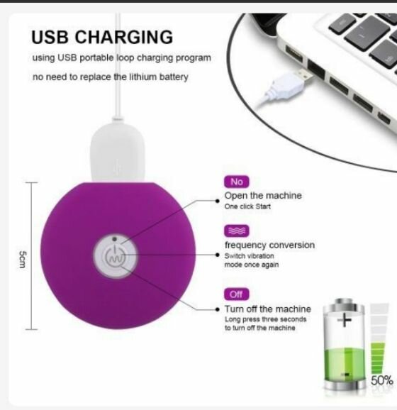 Œufs Vibrants USB Rechargeables
