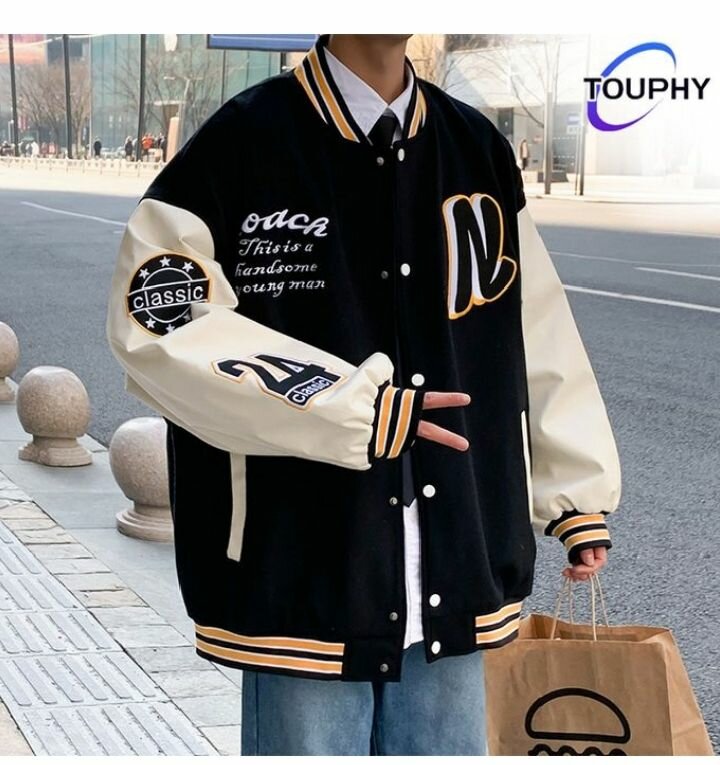 Veste universitaire homme élégante