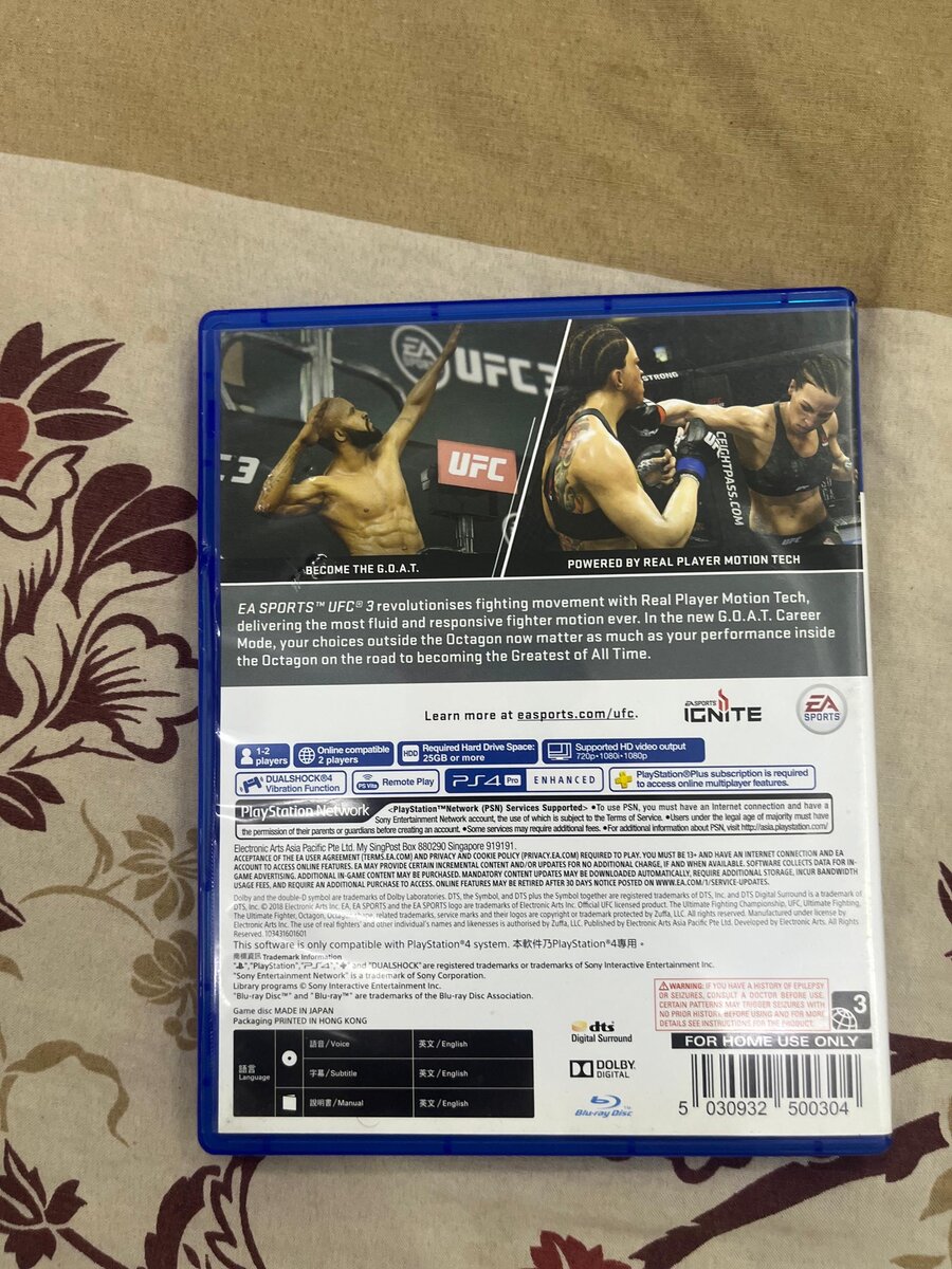 EA Sports UFC 3  PS4