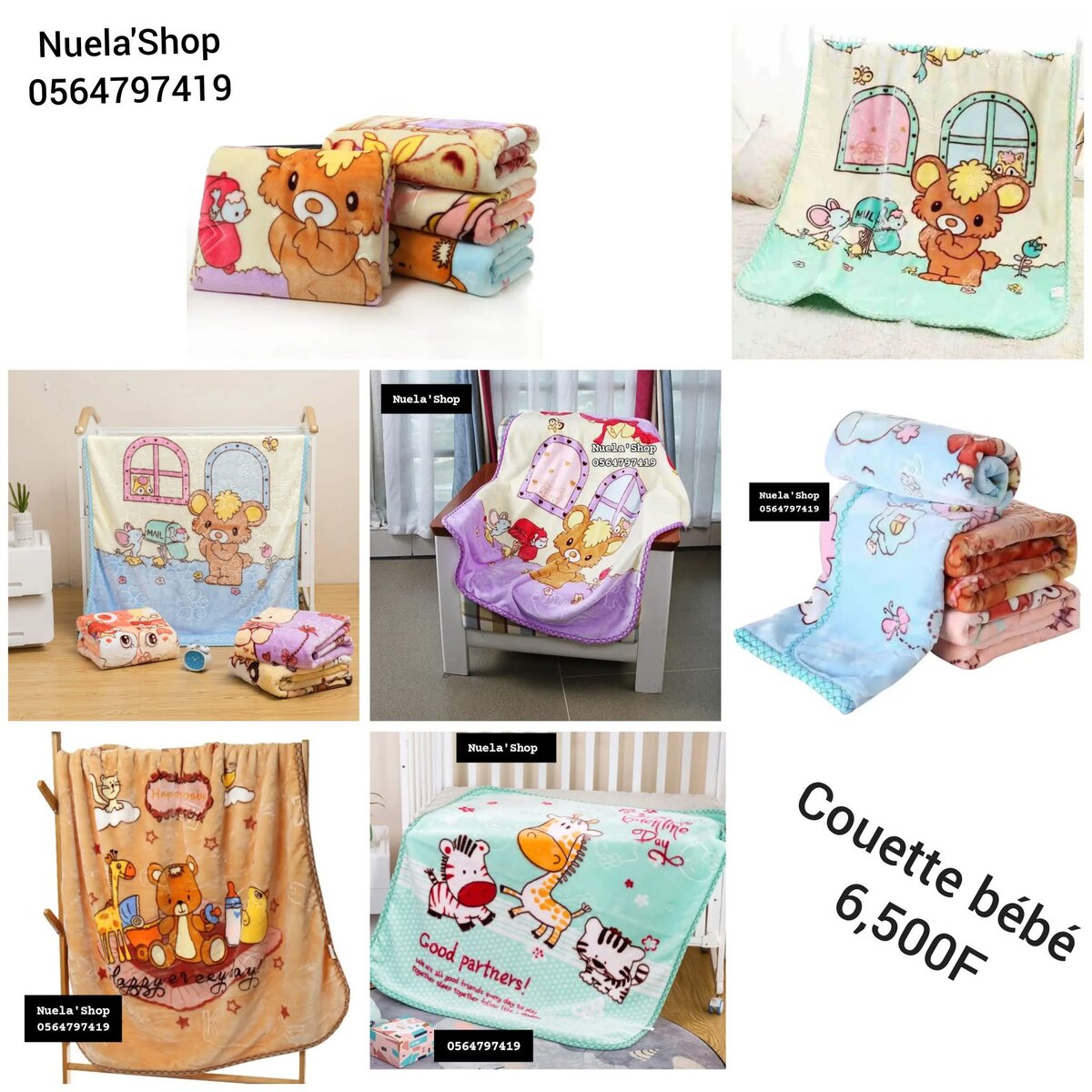 Couverture bébé douce