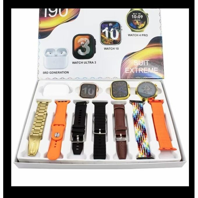 Ensemble 3 Montres Connectées