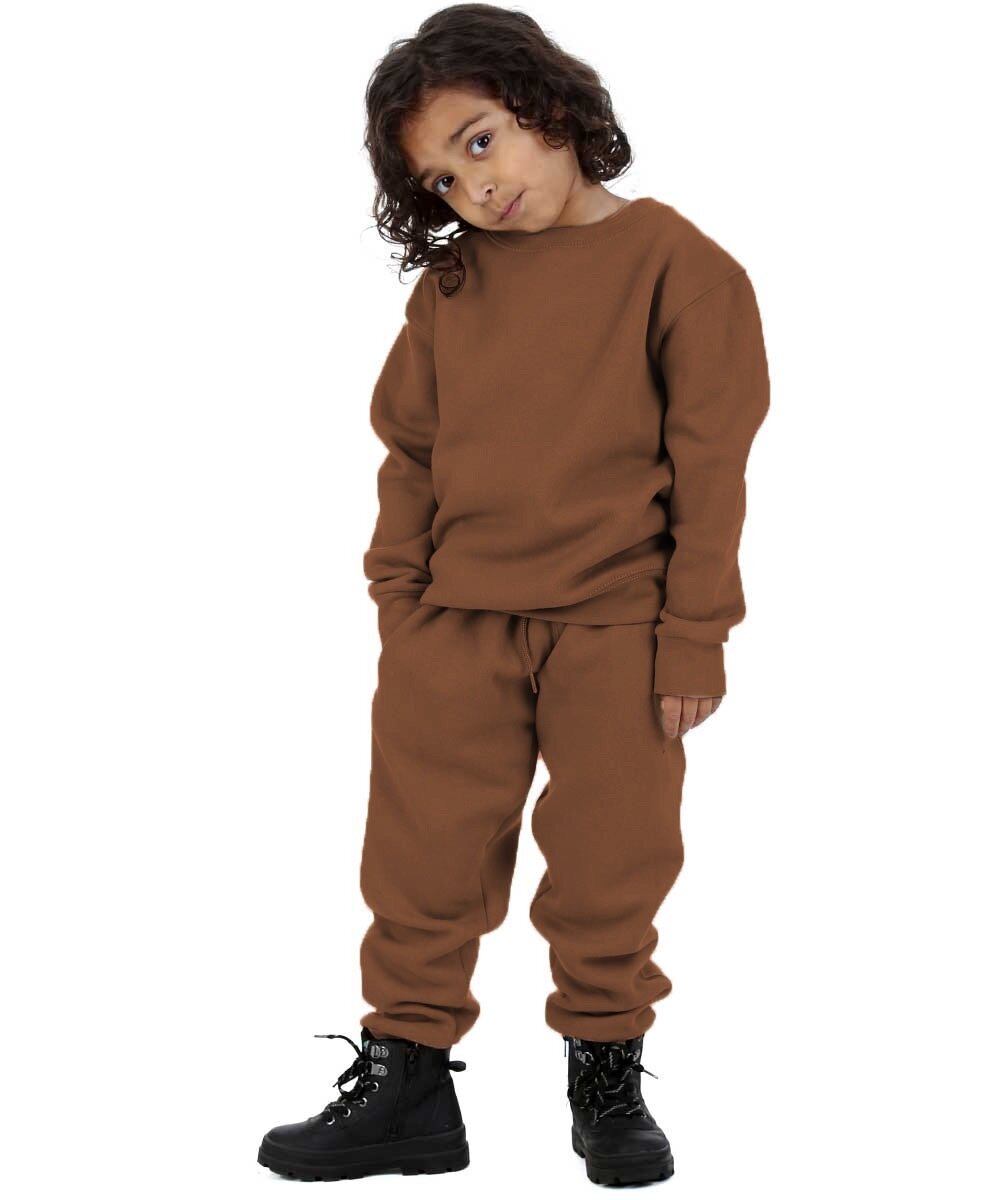 Pulls sans capuche pour enfants de 1 à 13 ans.