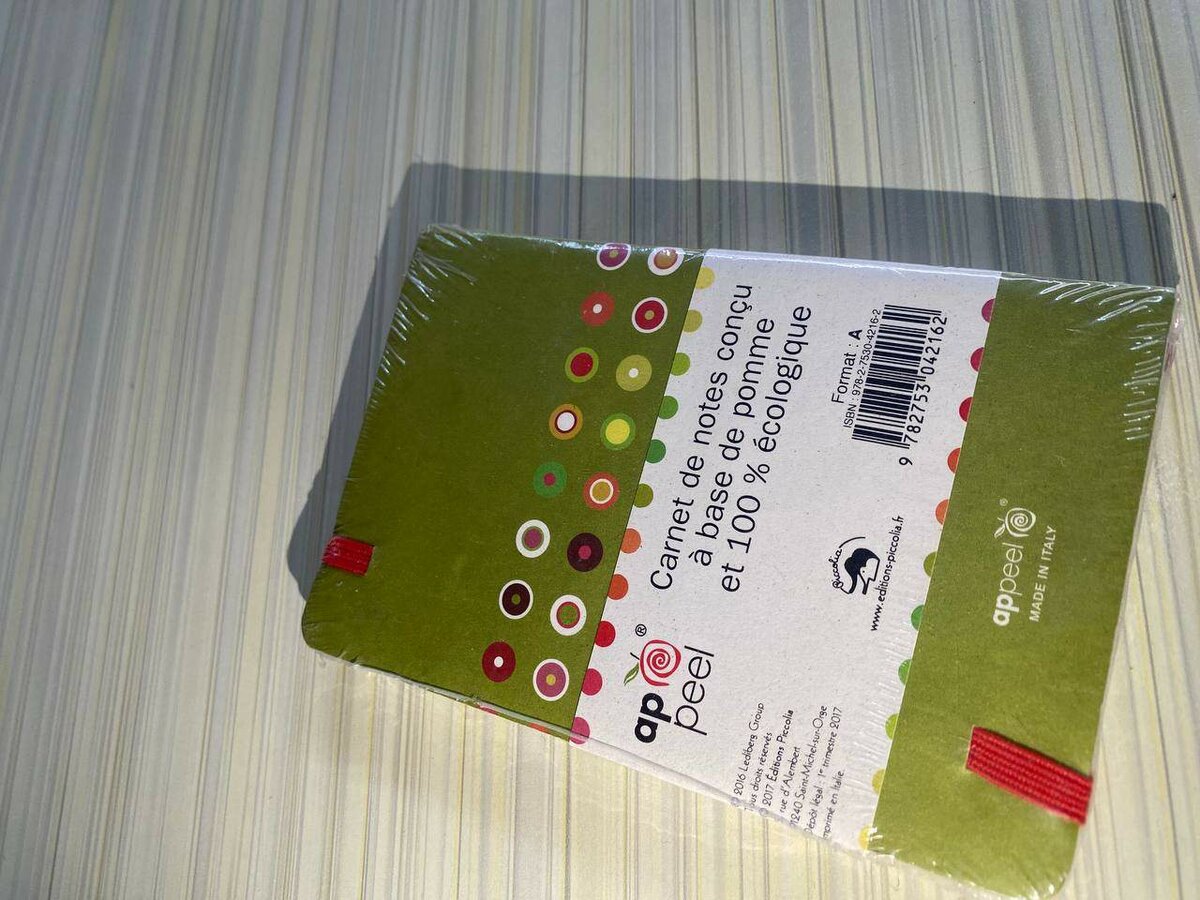 Carnet de notes écologique