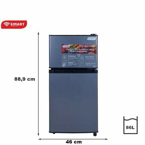 SMART TECHNOLOGY Réfrigérateur 2 Battants - STR-99F - 86 L
