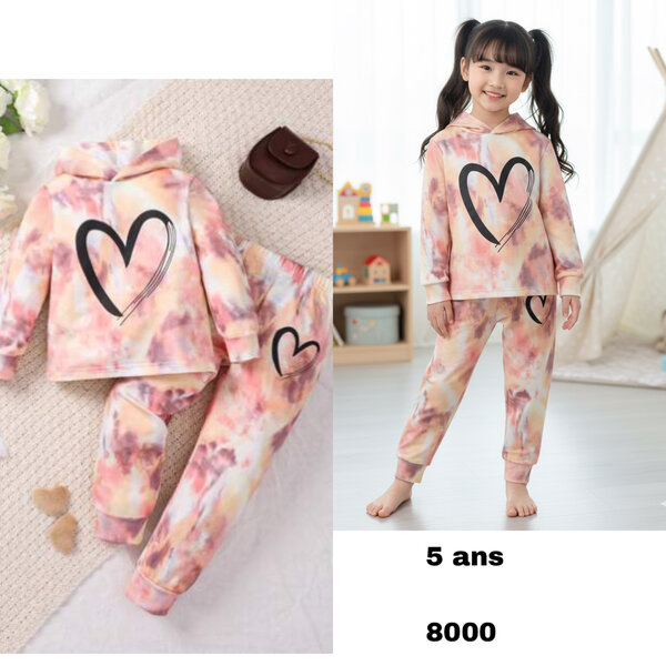 Ensemble jogging fille