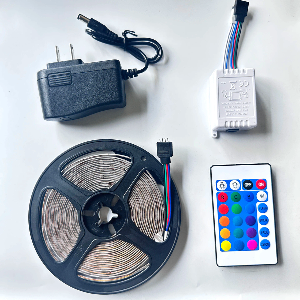 Bande LED RGB avec télécommande