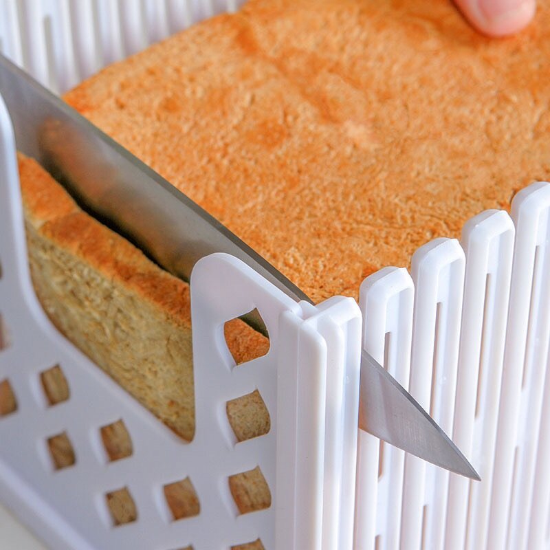 Bread slicing rack