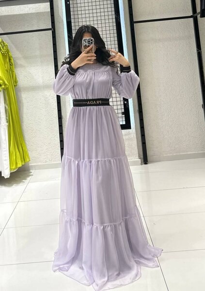 Robe longue élégante femme