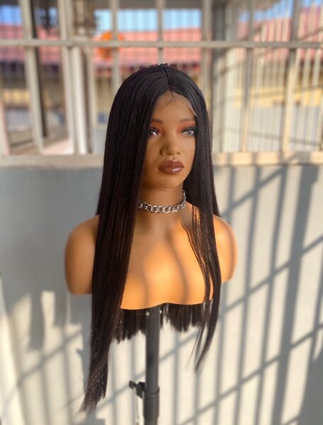 Synthetic wig unit