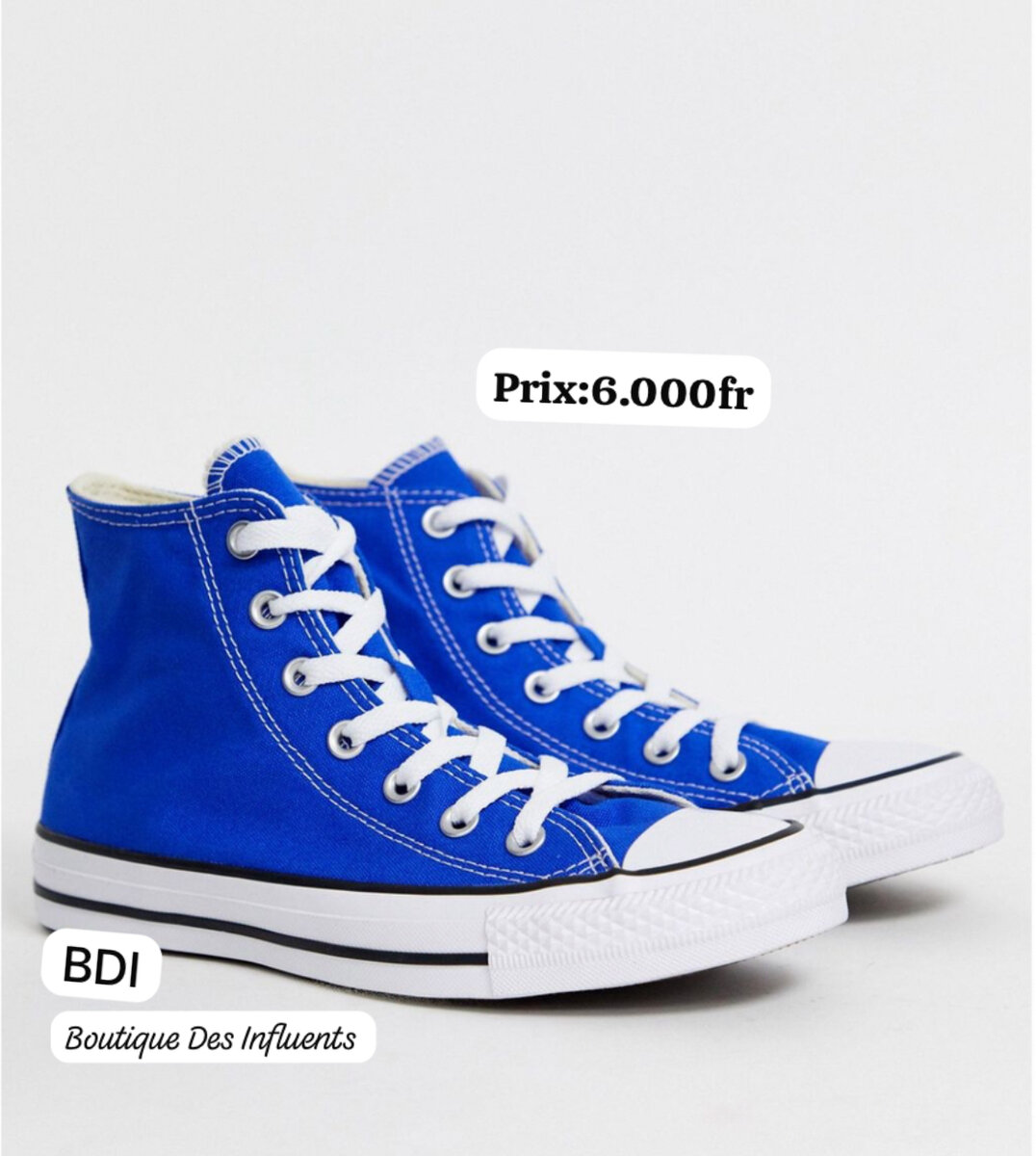 Baskets montantes Converse unisexes