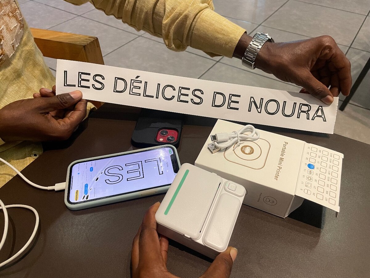 Mini imprimante portable