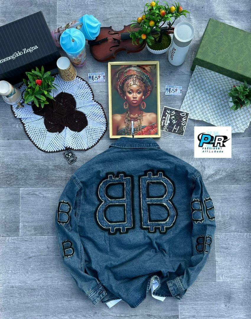 Veste en jean moderne homme