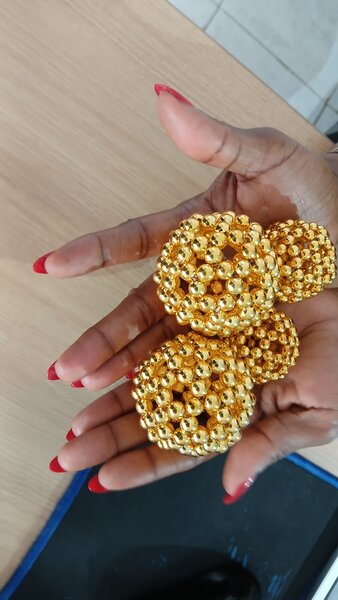 Boules de Noël en perles