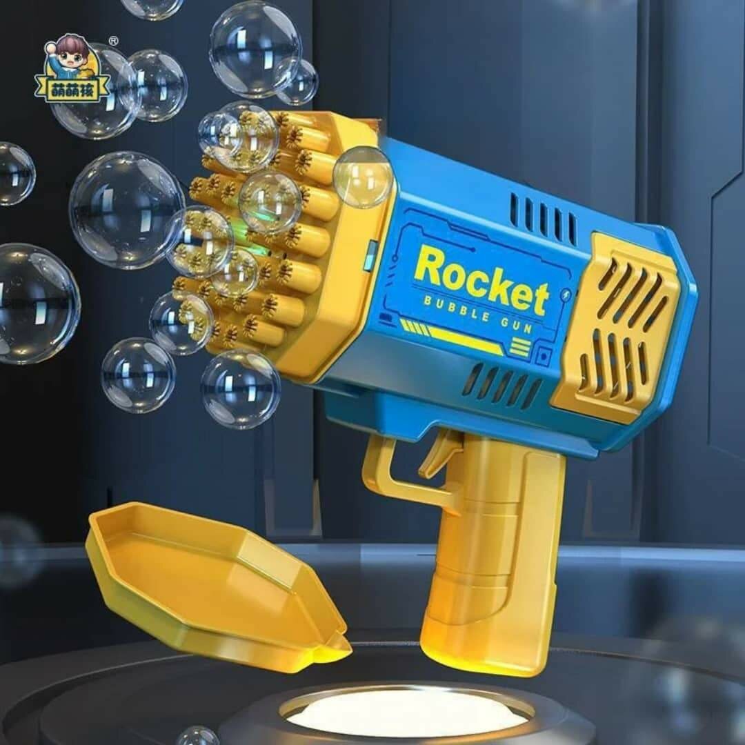 Pistolet à Bulles Rocket LED