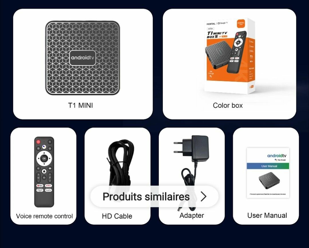 Mortal T1Mini TV Box Android