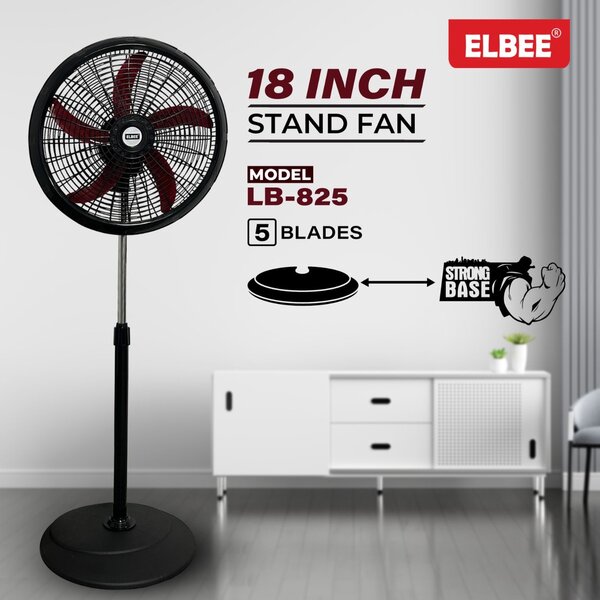 Elbee Standing Fan 18 Inch