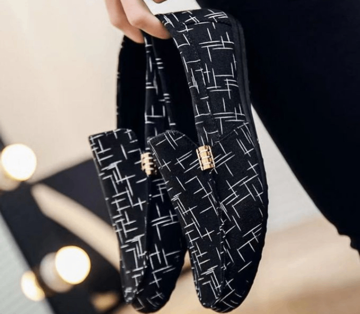 Mocassins pour homme noir