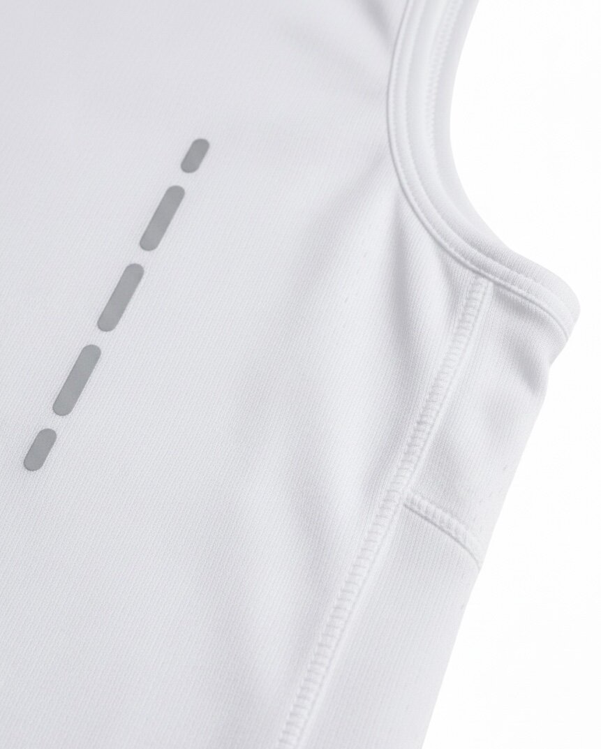 Débardeur Sport Blanc Homme