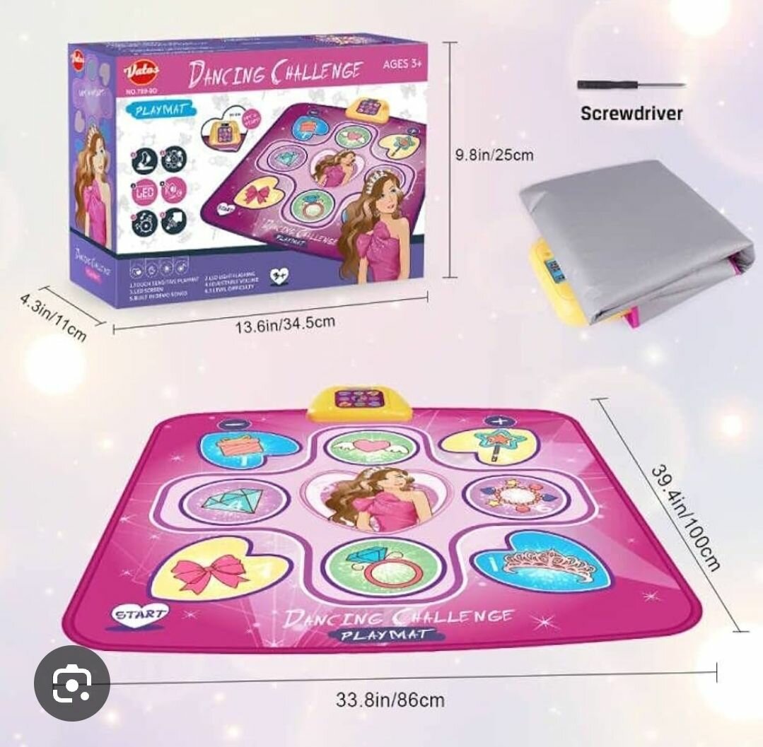 Tapis de Danse Électronique Filles