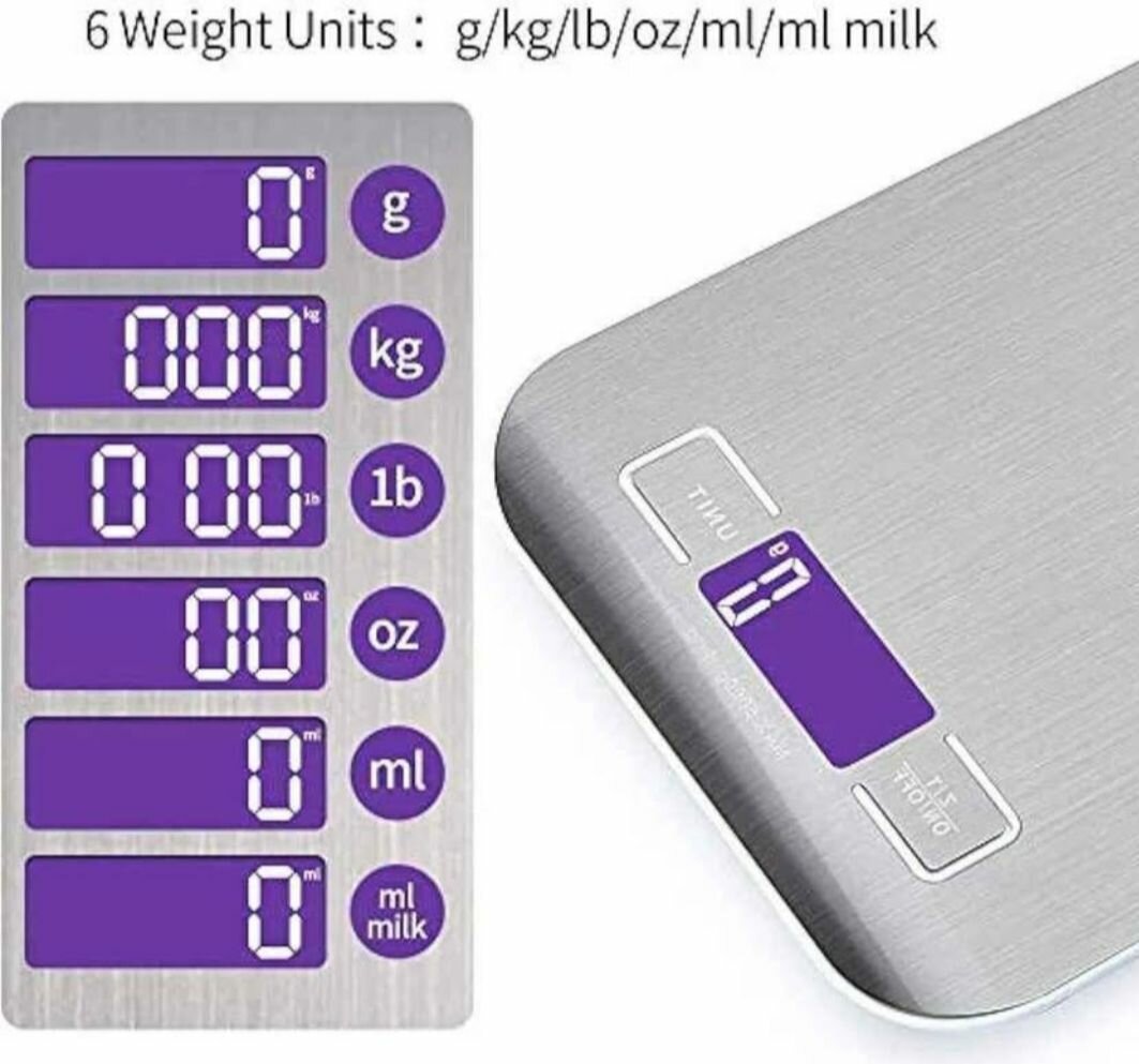 Balance cuisine numérique multifonction