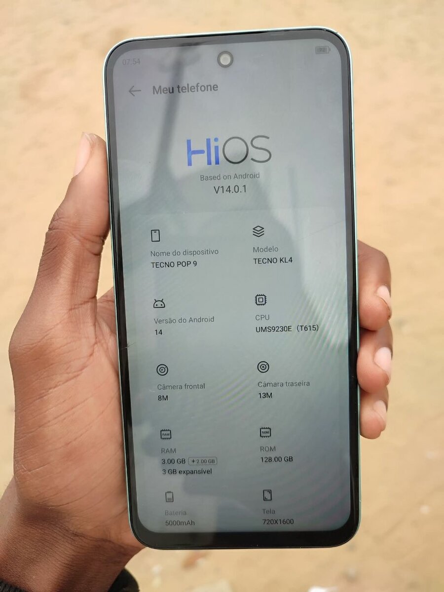 Smartphone Tecno POP 9